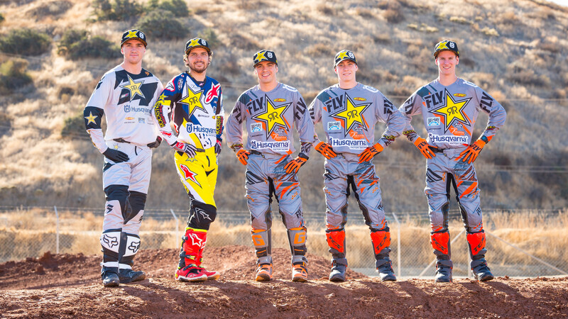 Team Rockstar Energy Husqvarna Factory: presentata la squadra per il 2018