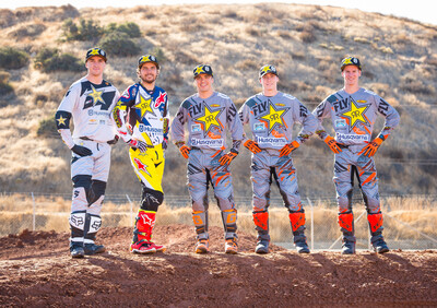 Team Rockstar Energy Husqvarna Factory: presentata la squadra per il 2018