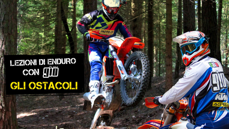 Lezioni di enduro con Gio Sala: gli ostacoli naturali