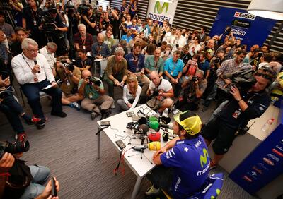 MotoGP, Valencia 2015. Rossi: Devo fare tutte le scelte giuste