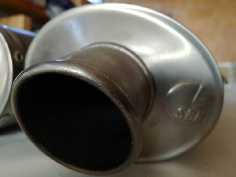 Marmitte Ducati 748/996 in titanio Leovince