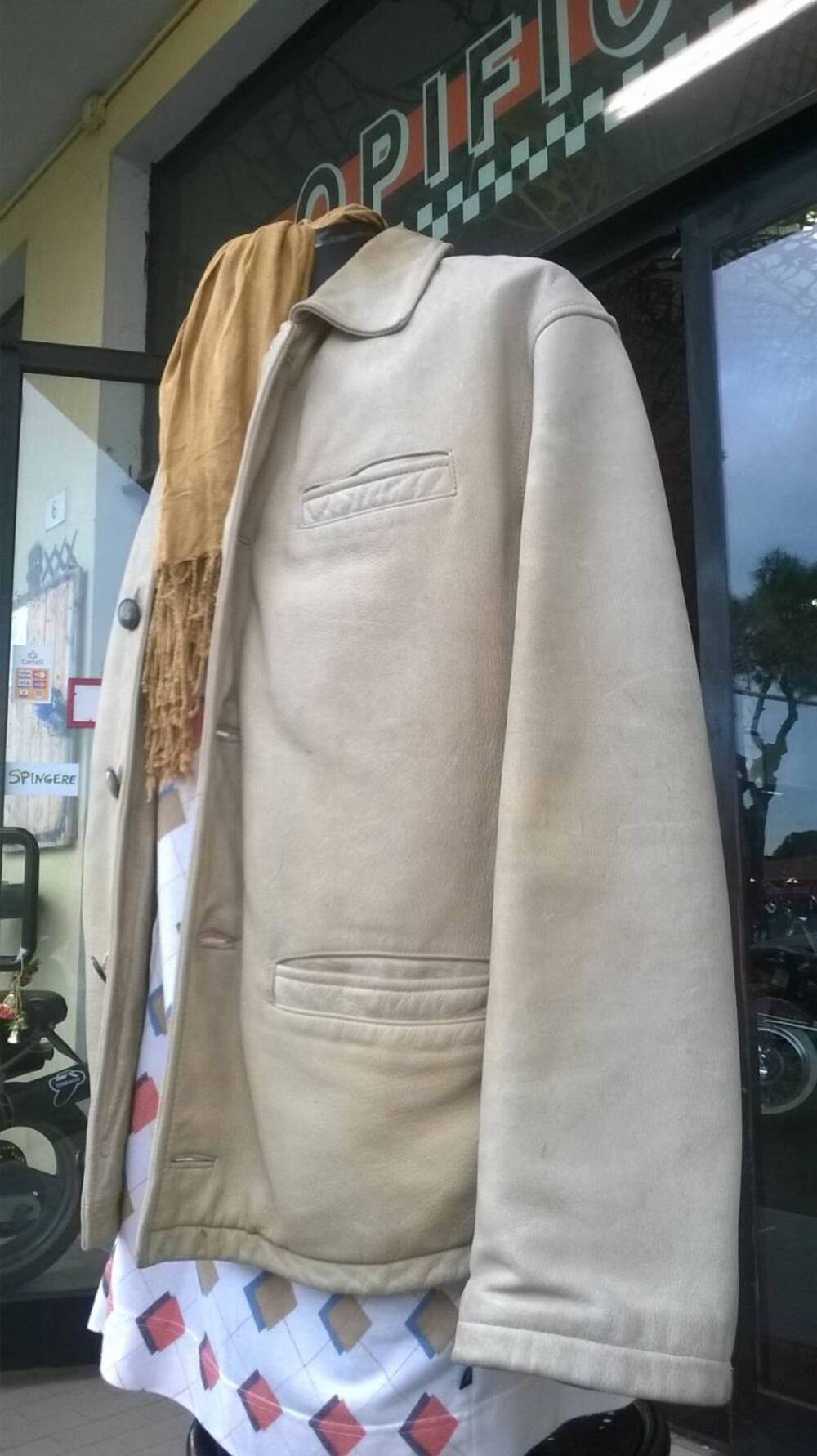 Giacca in Pelle Milestone (5)