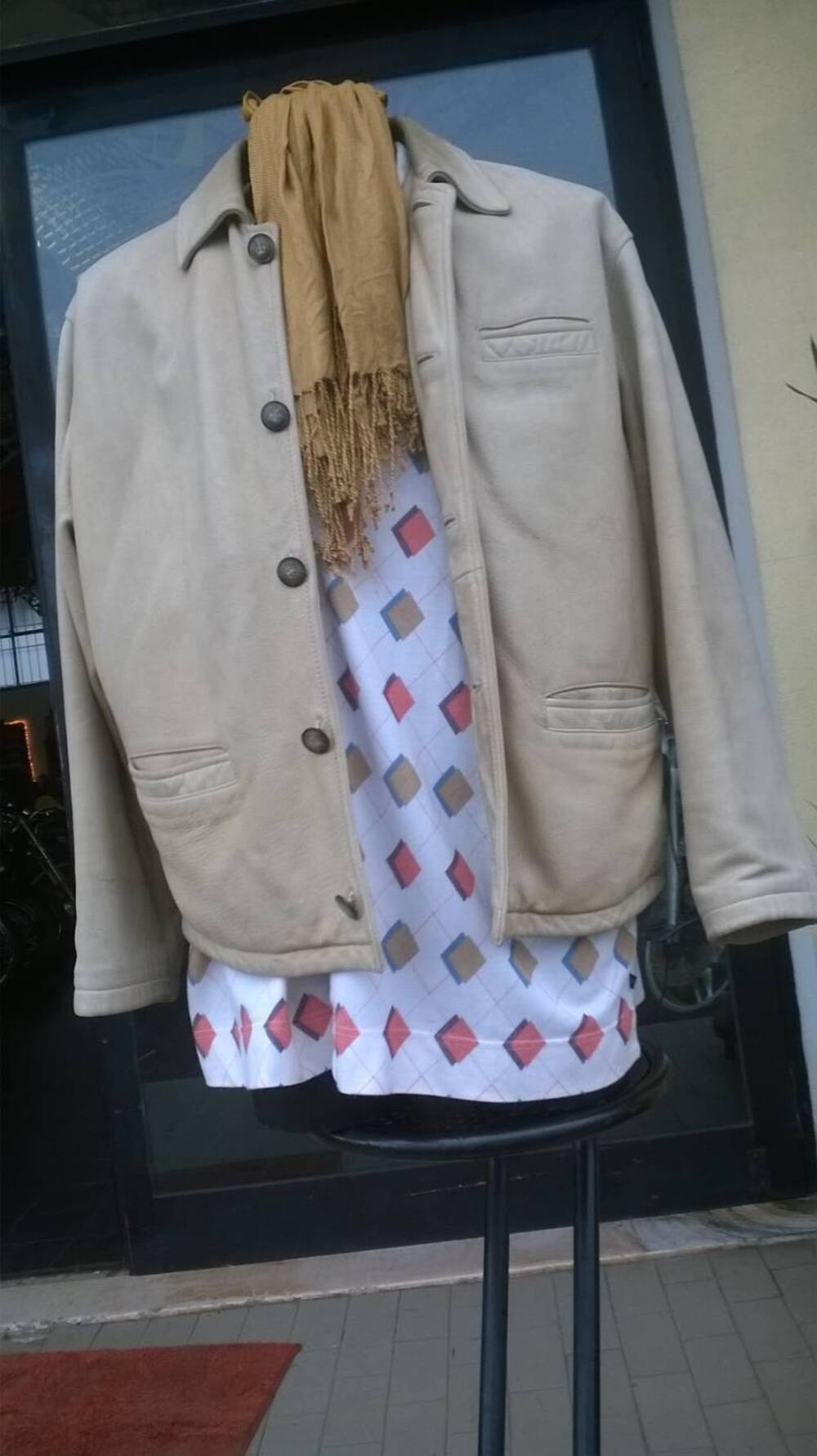 Giacca in Pelle Milestone