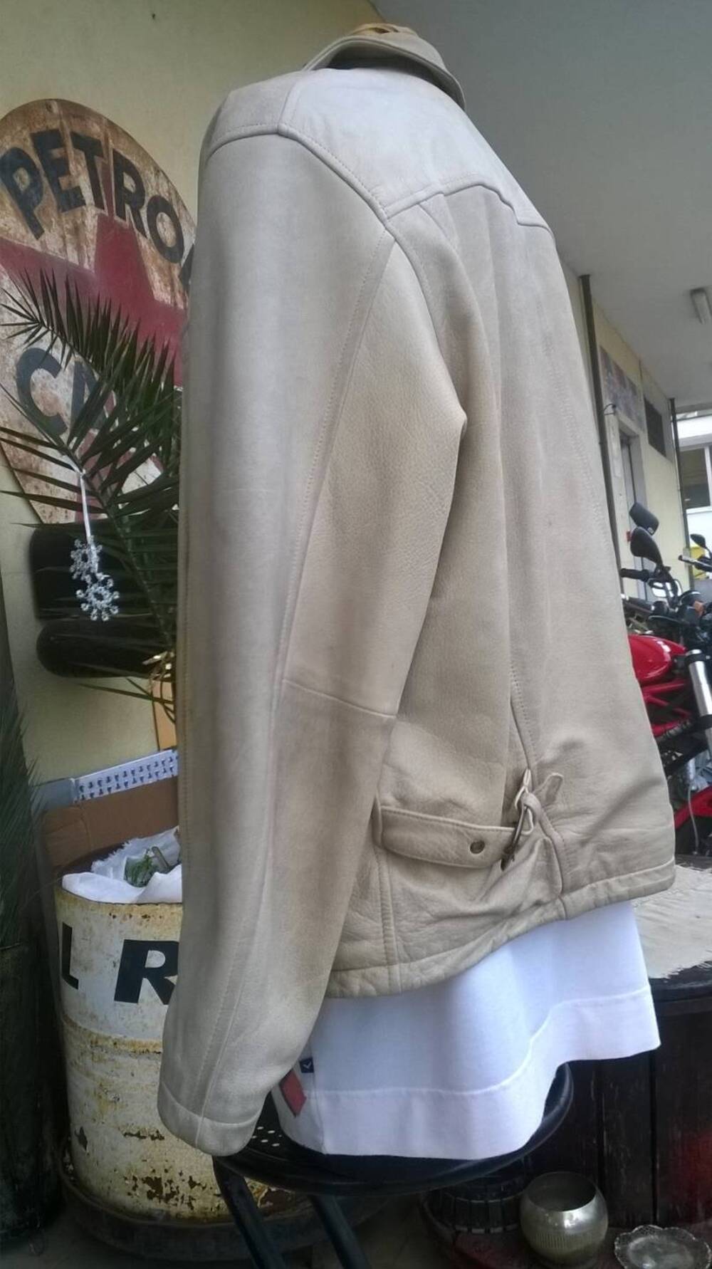 Giacca in Pelle Milestone (7)