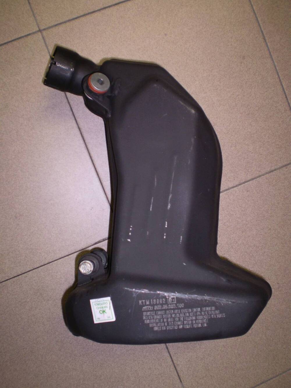 silenziatore ktm duke