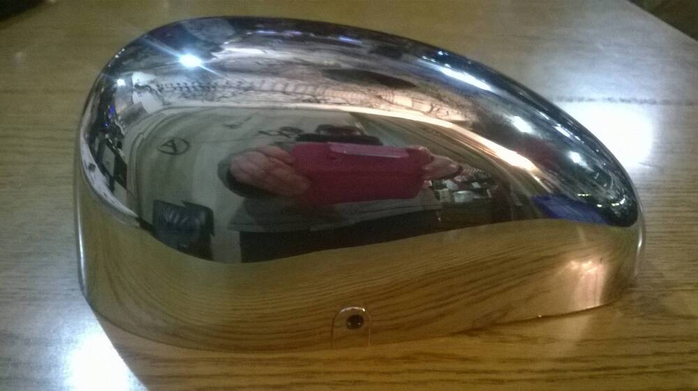 Coperchio cromato Virago Yamaha (5)