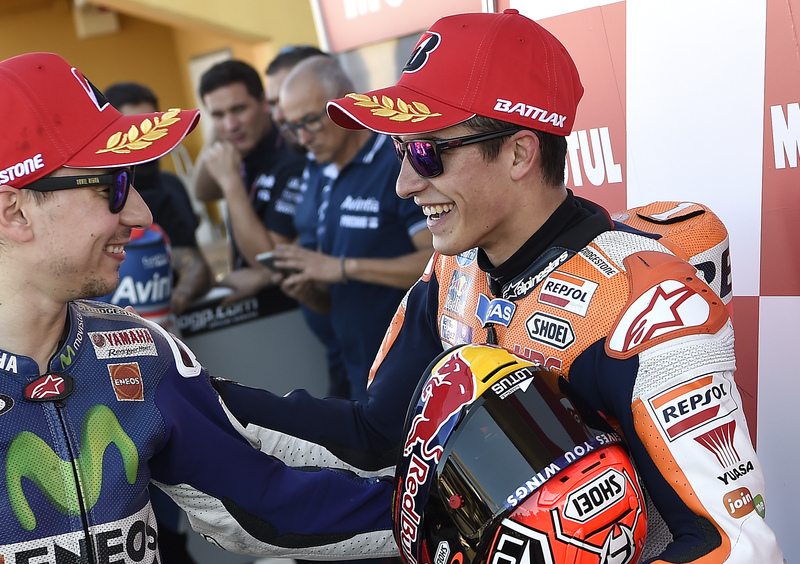 MotoGP, Valencia 2015: Marc Marquez: &ldquo;Faccio sempre il 100%&rdquo;