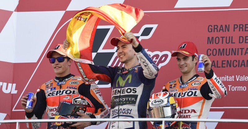 MotoGP, Valencia 2015. Lorenzo: &quot;Le Honda mi hanno aiutato&quot;