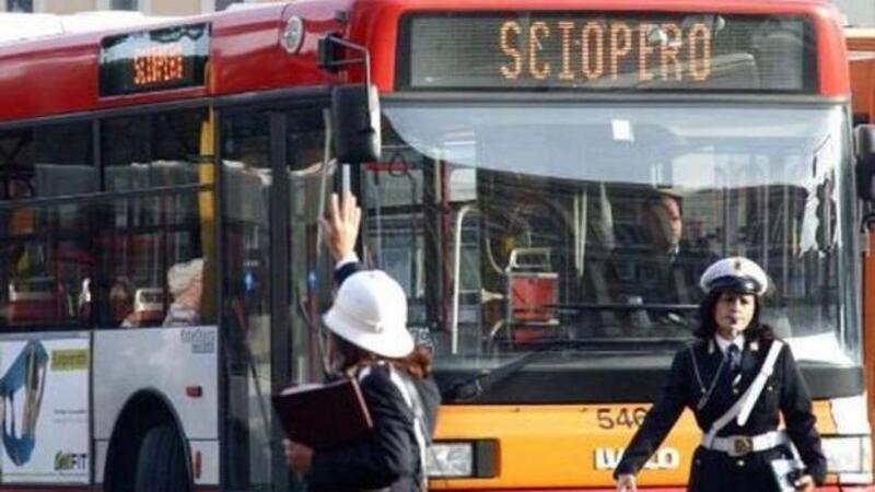 Roma: trasporti in sciopero il 12 gennaio