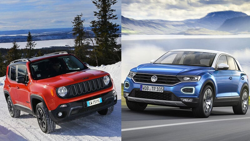 Quale comprare, Confronto: Volkswagen T-Roc TSI Vs Jeep Renegade MAir