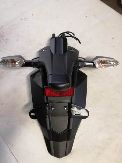 Portatarga originale Kawasaki Z800