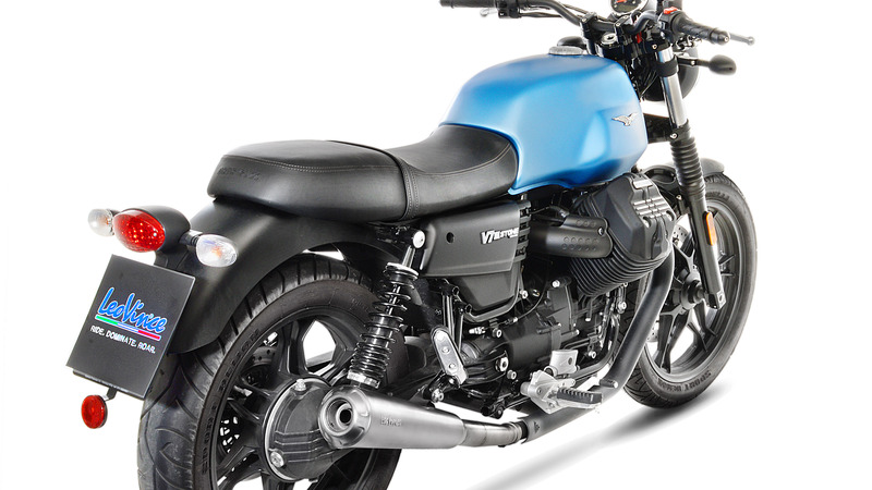 LeoVince Classic Racer per Moto Guzzi V7 III