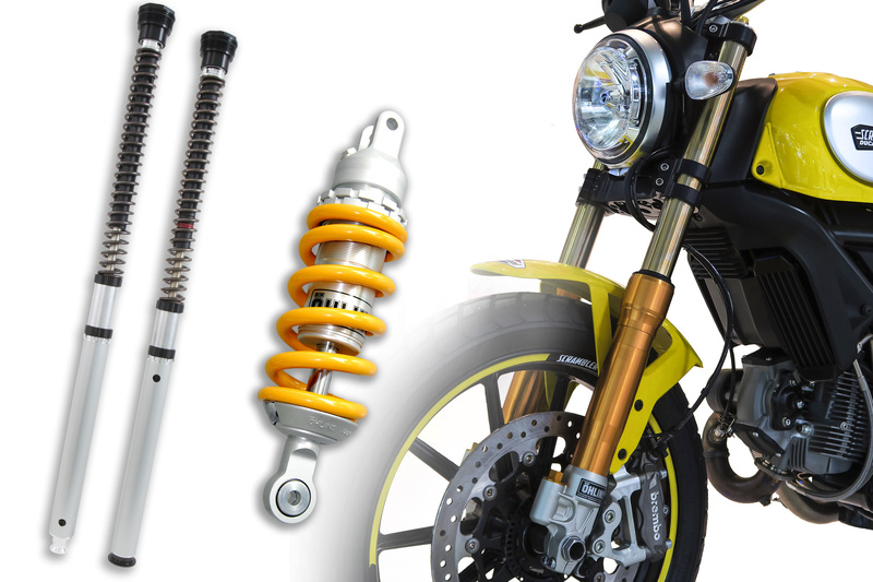 &Ouml;hlins per Ducati Scrambler