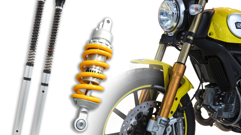 &Ouml;hlins per Ducati Scrambler