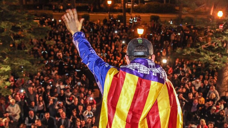 Lorenzo ustionato lievemente durante i festeggiamenti a Mallorca