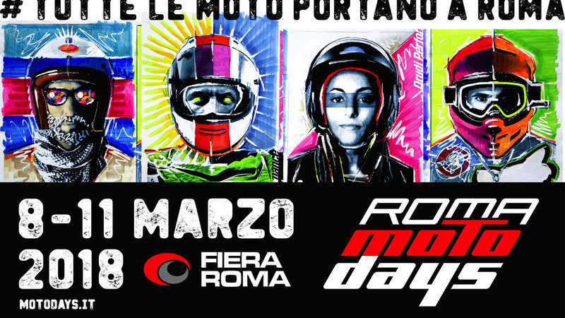 Motodays: Aldo Drudi firma il nuovo logo ed il concept creativo