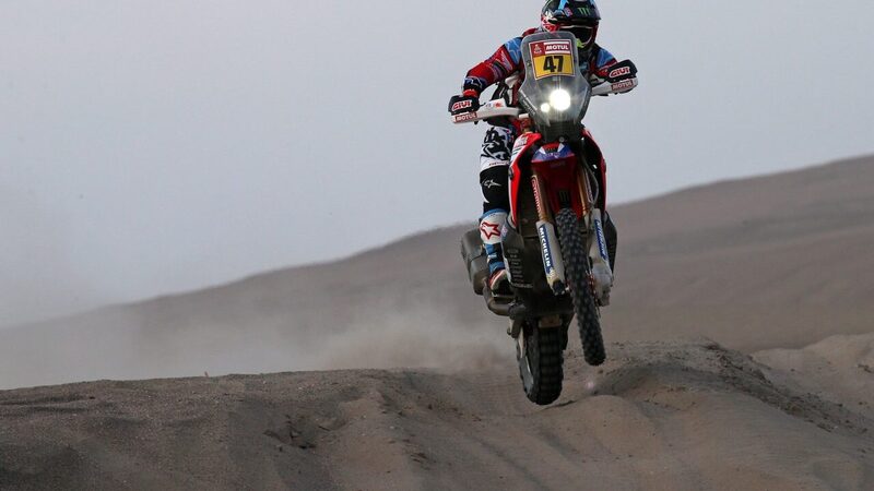 Dakar &lsquo;18. Kevin Benavides (Honda) nuovo leader. Sainz (Peugeot) Missile