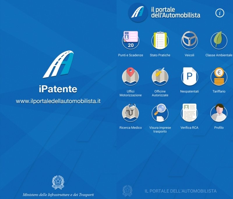 L&#039;applicazione dedicata al controllo tramite Smartphone del saldo punti patente in Italia
