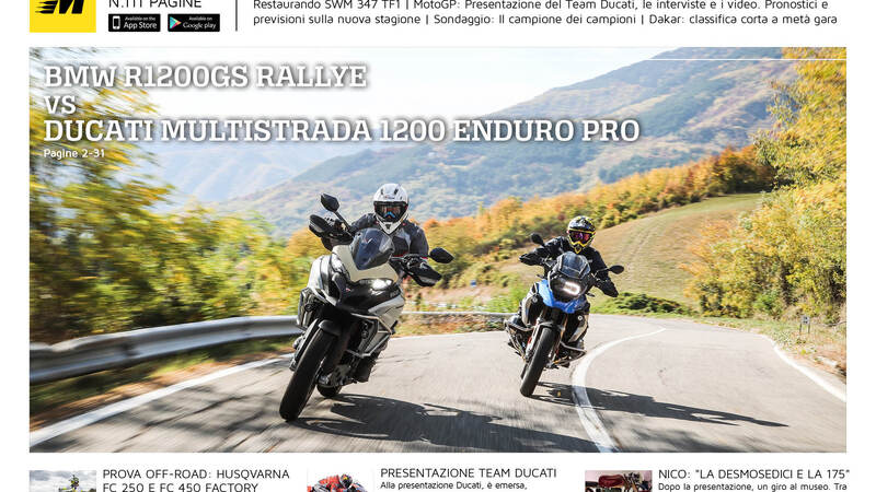 Magazine n&deg; 319, scarica e leggi il meglio di Moto.it 