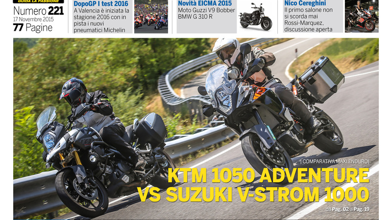 Magazine n&deg;221, scarica e leggi il meglio di Moto.it 