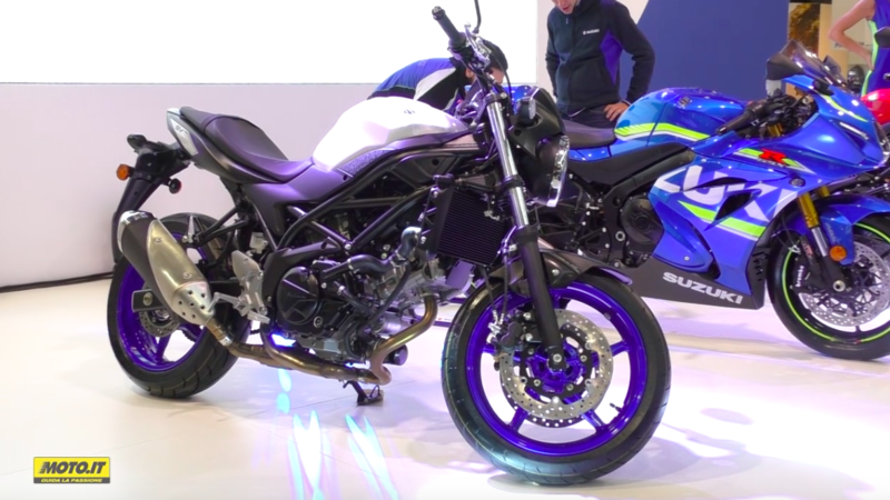 EICMA 2015: il video della Suzuki SV 650