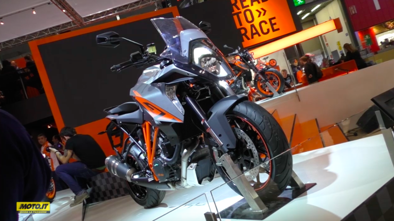 EICMA 2015: il video della KTM 1290 Super Duke GT