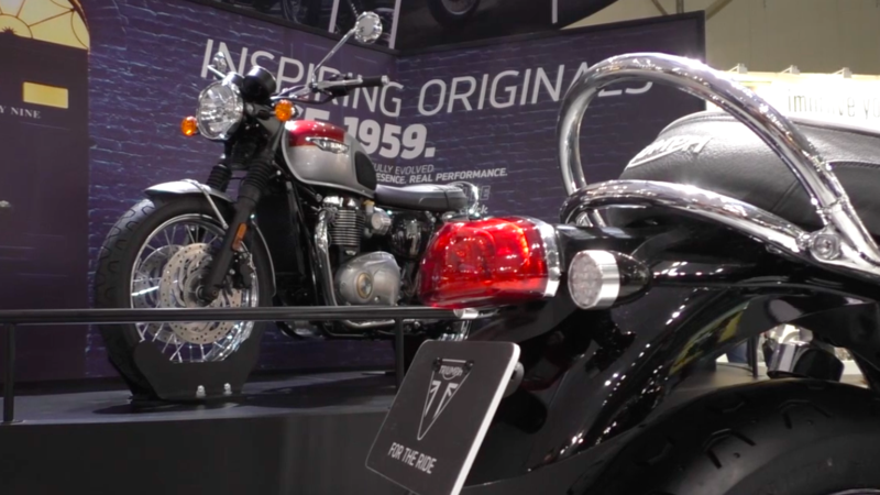 EICMA 2015: il video delle Triumph Bonneville Classics