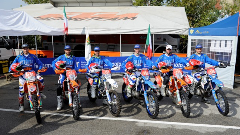 FIM ISDE 2015: secondo posto per la Maglia Azzurra