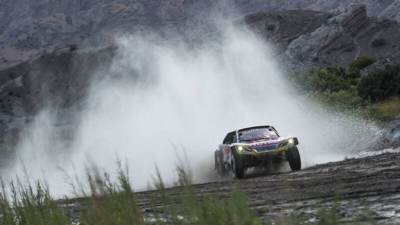 Dakar 2018 Peugeot. Aerolineas Peugeot de Argentina	