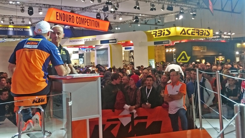 EICMA 2015. Antoine Meo (KTM): &quot;Dakar, arrivo!&quot;