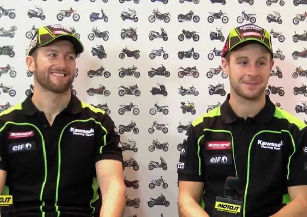 EICMA 2015: Moto.it intervista Jonathan Rea e Tom Sykes