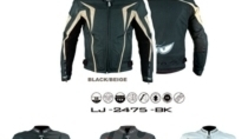 Giacca in pelle LJ-2475-BK