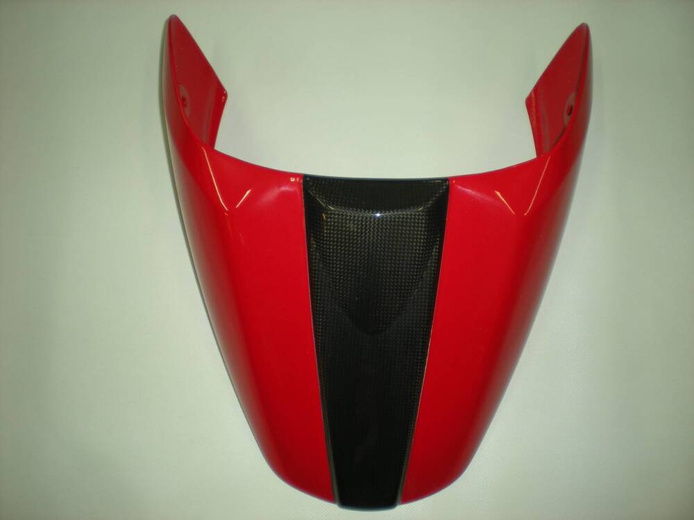 Kit cover sella rosso con banda in carbonio - 9699 Ducati