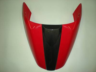 Kit cover sella rosso con banda in carbonio - 9699 Ducati
