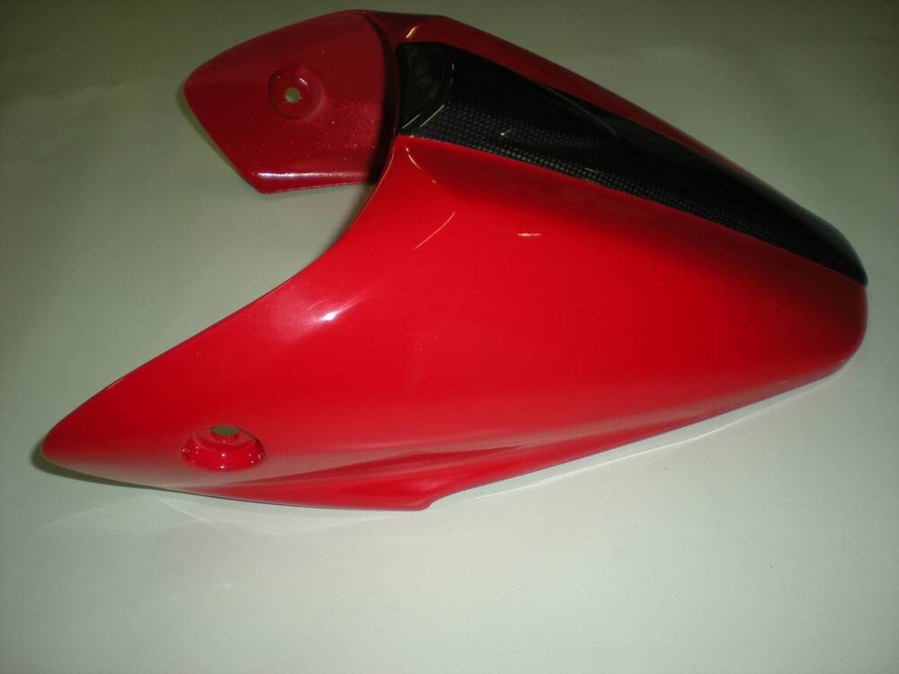 Kit cover sella rosso con banda in carbonio - 9699 Ducati (3)