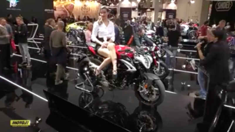 MV Agusta Brutale, il video ad EICMA 2015