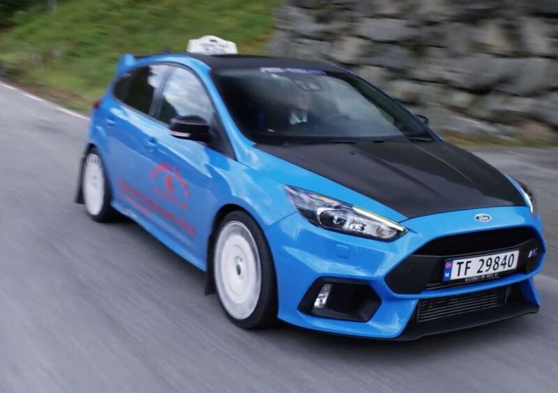 Ford Focus RS: &egrave; anche un... taxi [Video]