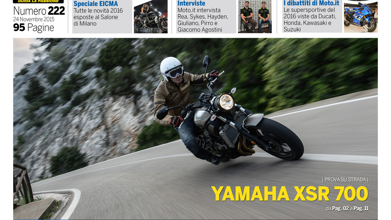 Magazine n&deg;222, scarica e leggi il meglio di Moto.it 