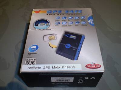 antifurto gps moto cellular line