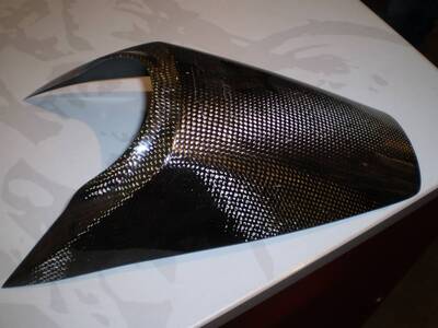 protezione serbatoio in carbonio ktm superduke