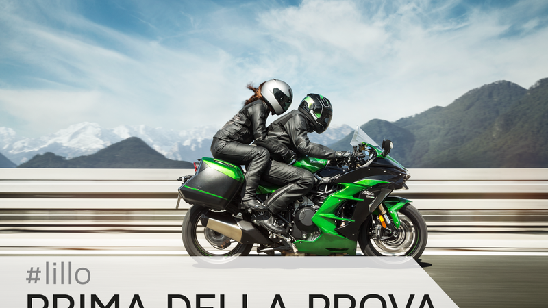 Prima della prova: Kawasaki H2 SX