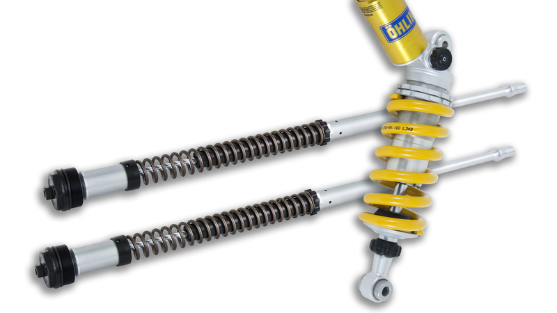 Mono e cartuccia &Ouml;hlins per Ducati Scrambler Desert Sled