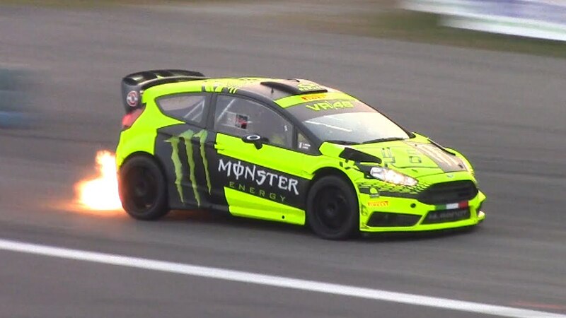 Valentino Rossi al Monza Rally Show 2015