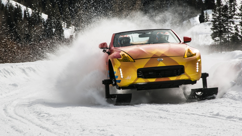 Chicago 2018: Nissan 370Zki, ovvero motoslitta