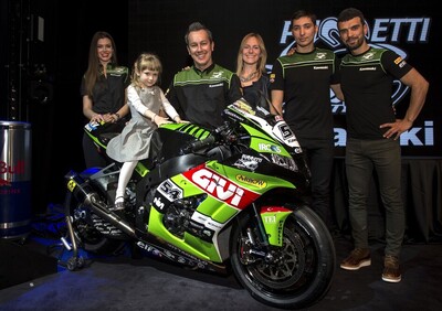 SBK. Presentato il team Kawasaki Puccetti Racing 2018