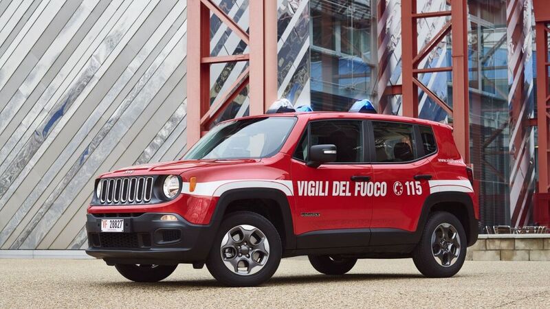 Jeep Renegade, arruolata nei Vigili del Fuoco