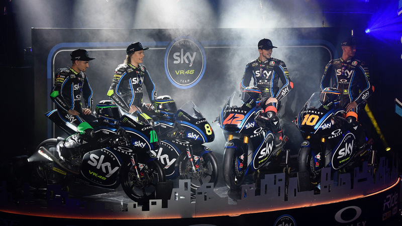 Presentato il team Sky Racing VR46 2018