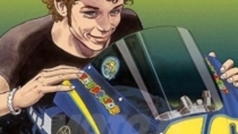 Valentino Rossi diventa un fumetto su MotoTV