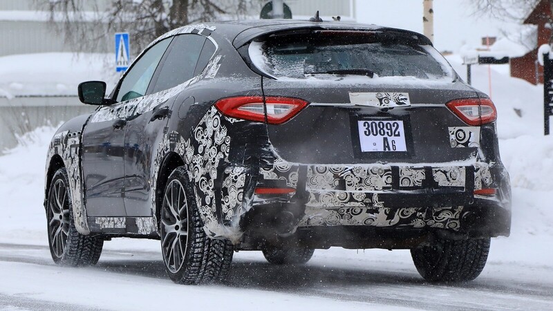 Maserati Levante GTS: le foto del nuovo modello in arrivo