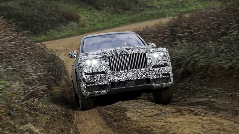 Rolls-Royce: &egrave; ufficiale, il SUV si chiama Cullinan